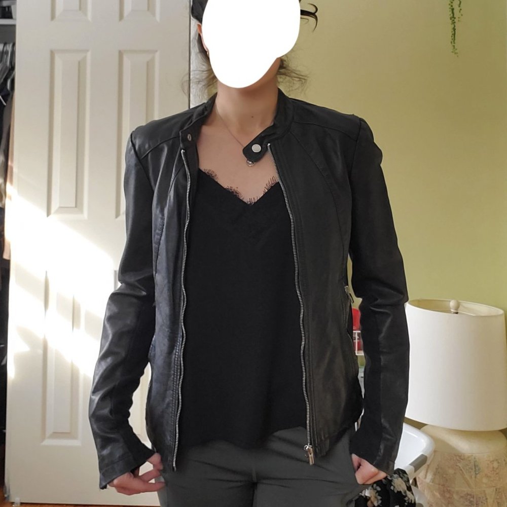 Express leather jacket